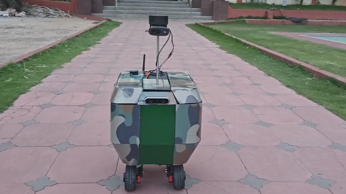 RAKSHAK Rover Front View